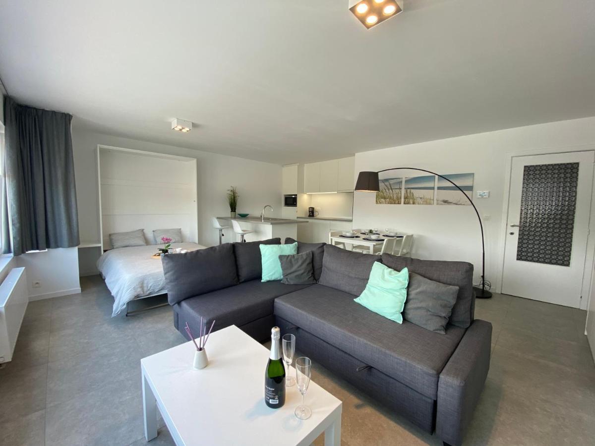 Residentie Duinenzucht - Appartement Laure I Studio Lynne Bredene Exteriör bild